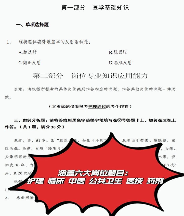 历年事业编制考试试题深度分析