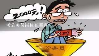 全面解析，如何查找公务员报考岗位攻略